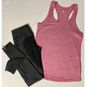 Work out tank top and leggings
